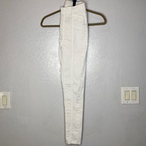 NWT FREE PEOPLE Feel Alright White Jeggings 26